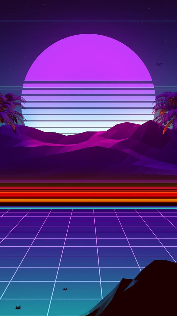 Retrowave Sunset [5120x2880] 