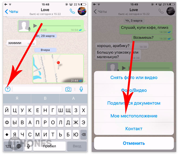 Ссылка на WhatsApp Api