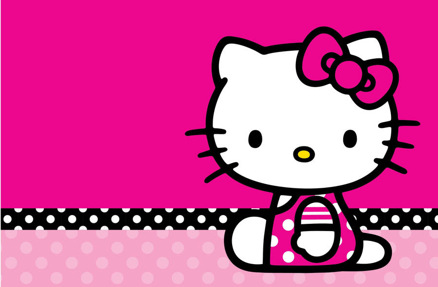 Black hello kitty wallpaper 