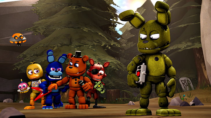 Five nights at freddys 1080P, 2K, 4K 