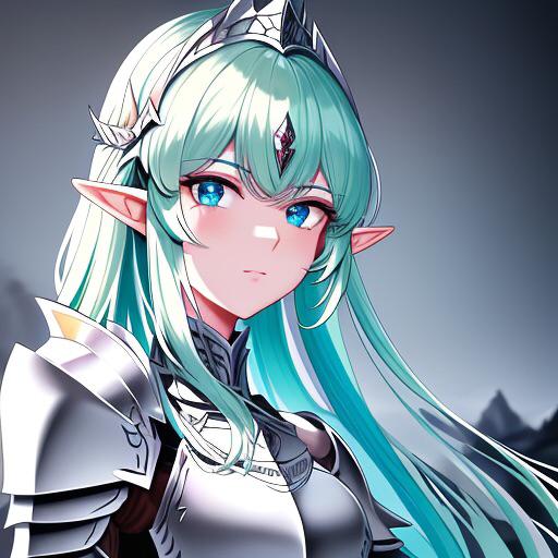 female anime elf Image – Free AI 