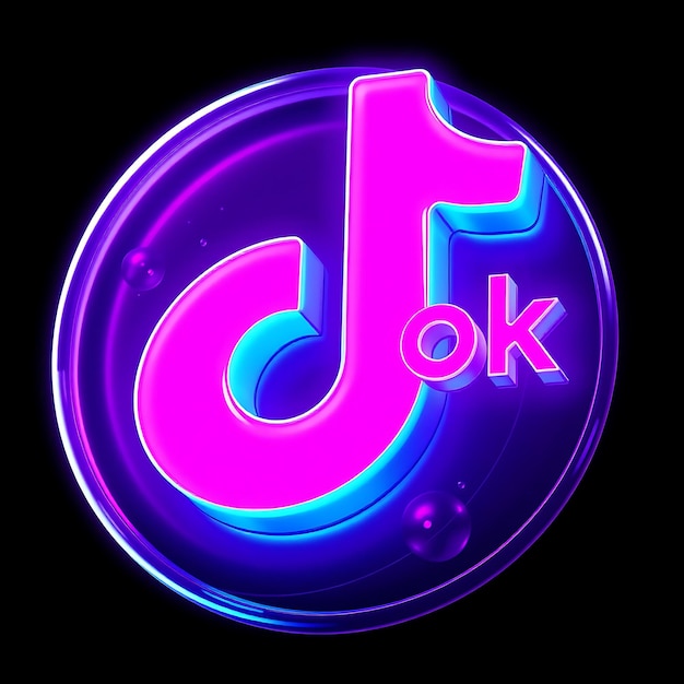 Набор Гелиевых Шариков На День Рождения Tik Tok