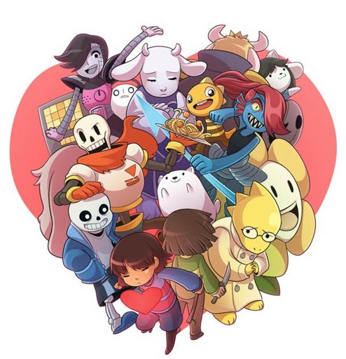 Андертейл Undertale в артах 