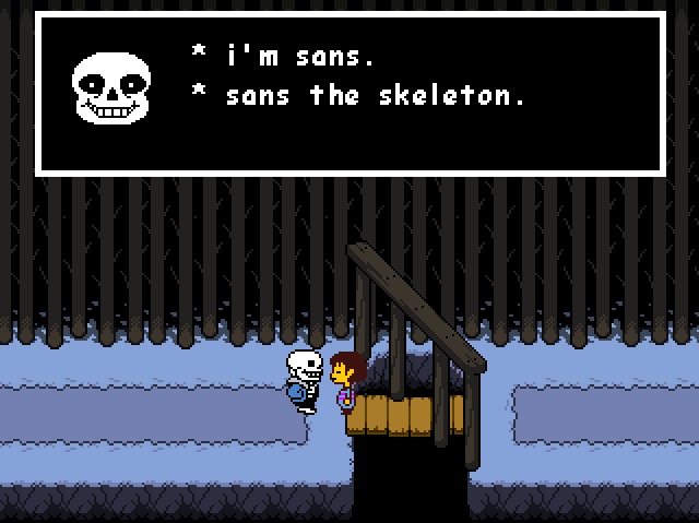 Undertale Sans Art Print by Harvey Kelly