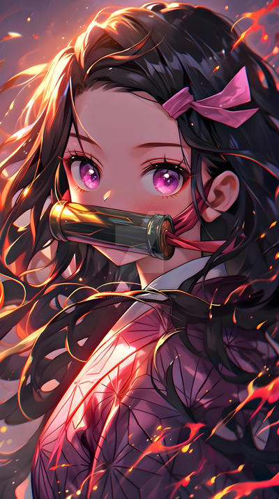 Photo & Art Print nezuko kamado, Ari