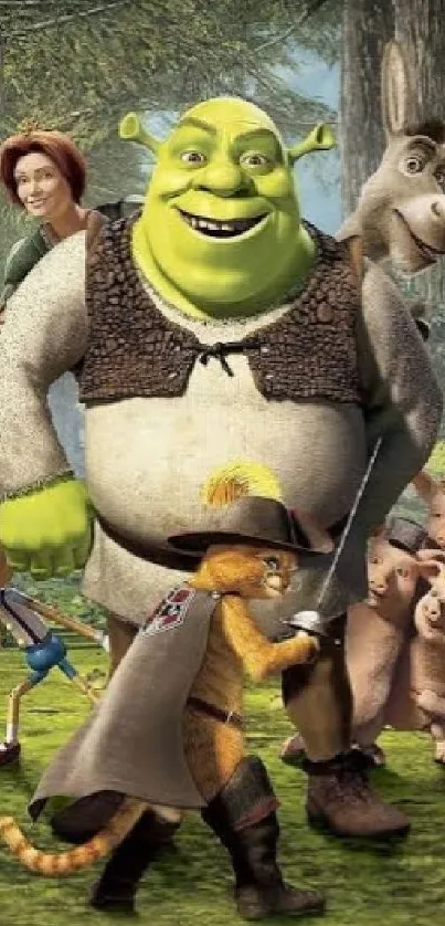 Shrek, The One And Only Loveable Ogre Wallpaper 