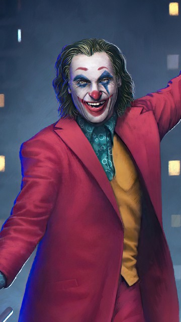 Обои рисунок, краска, арт, Джокер, art, Joker, Joaquin 