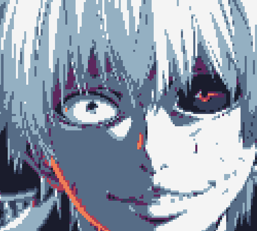 Ken kaneki embroidery design, Tokyo 