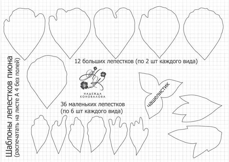 Шаблоны Цветок для вышивания 