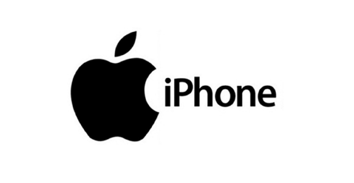 Logo Apple iphone icon modern social 