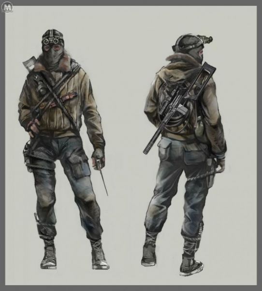 some Stalker 2 fan concept art made 