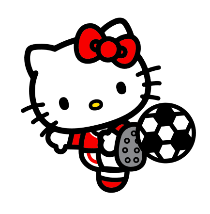 Tunisian Hello Kitty