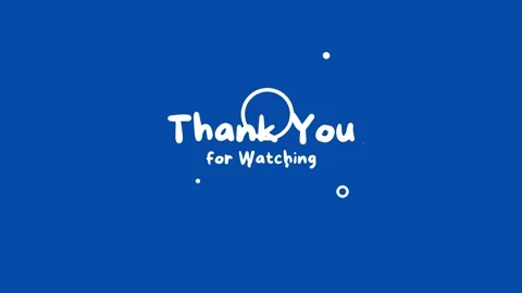 Thank You For Watching Phông Chữ PNG, 50+ Thank You For 