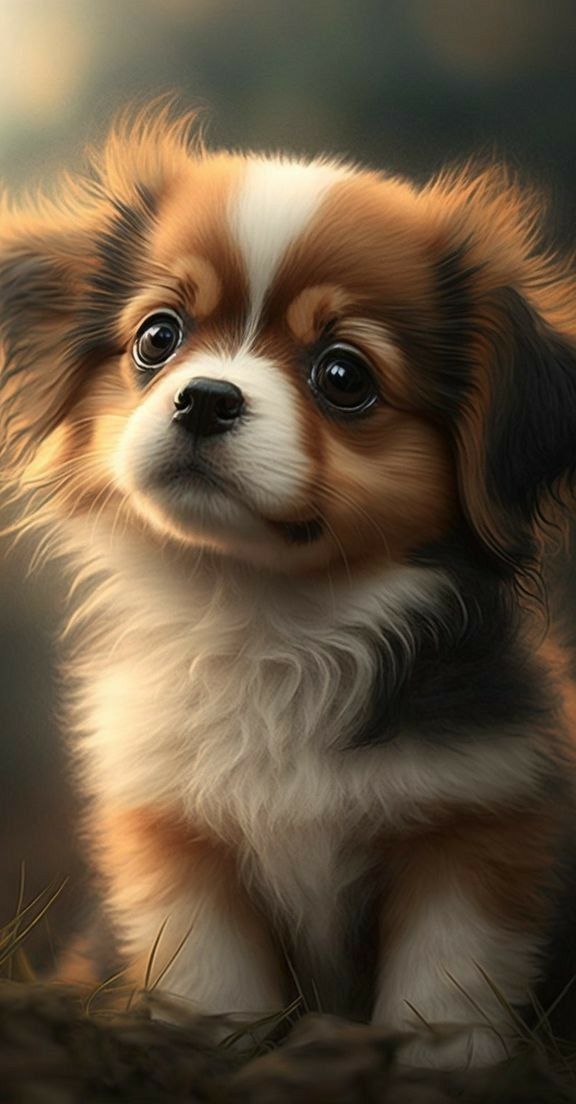 Cute Dog Love HD Wallpaper