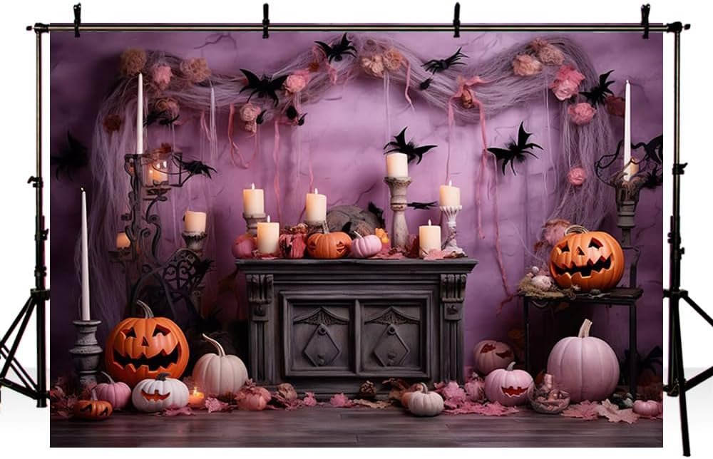 Vintage Halloween Background Stock 