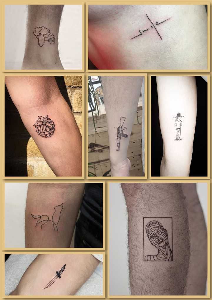 Тату небольшого размера в KOKIN TATTOO