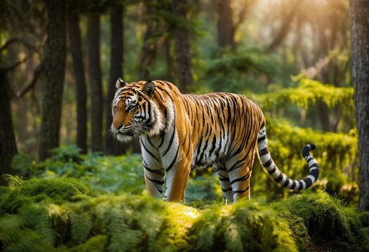 3d Animated Tiger Wallpaper 