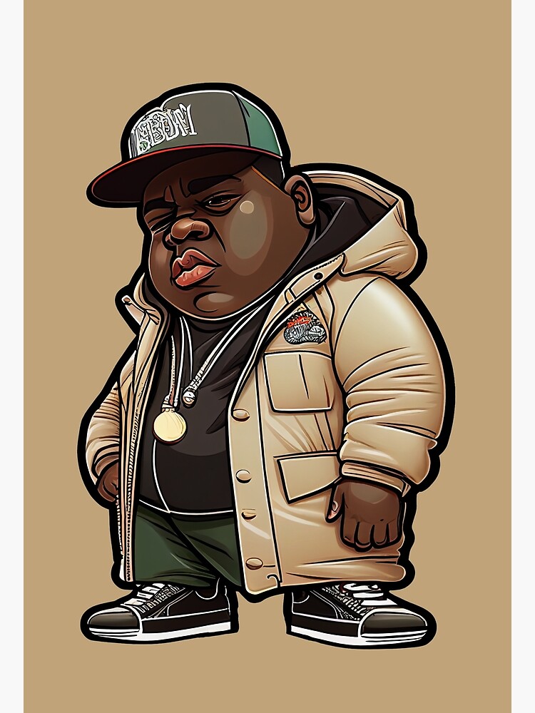 Hiphop man rapper vector art 