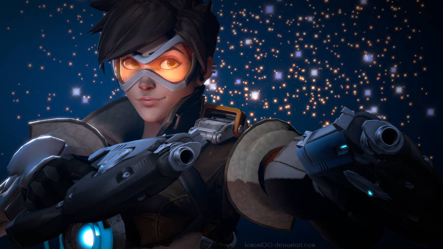 Tracer Background Wallpaper 37727