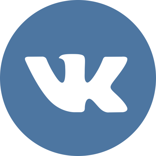 Vk, vkontakte, logo, social media, Social Media Flat icon 