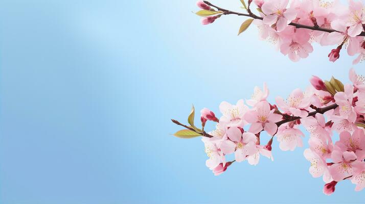 Sakura Background Design Stock Photos 