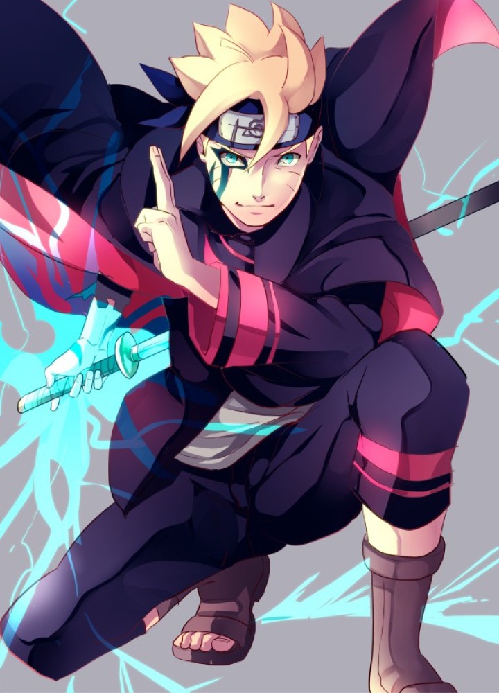 Naruto, Minato, and Boruto Digital art by MayoSalad56 on 