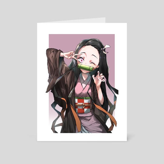 KNY- Nezuko print – Velinxi