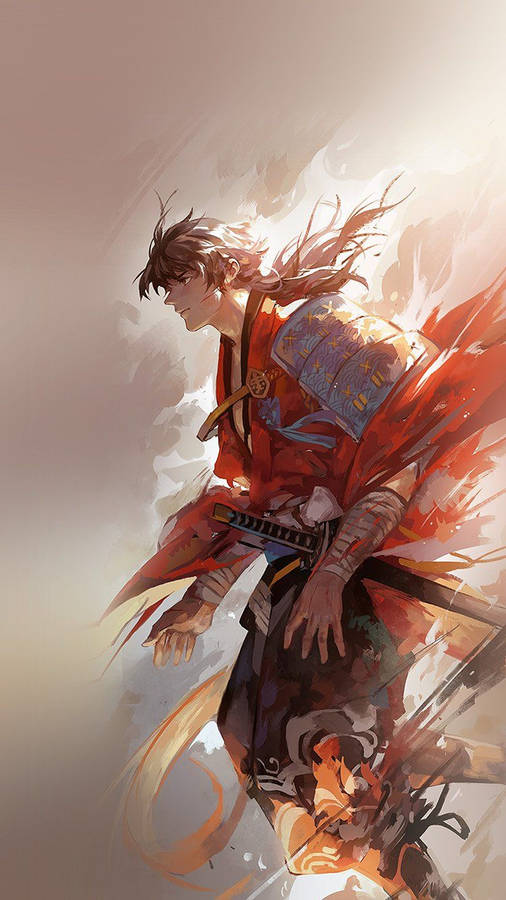 Hình Nền Bối Cảnh Của Anime Chiến Binh Samurai