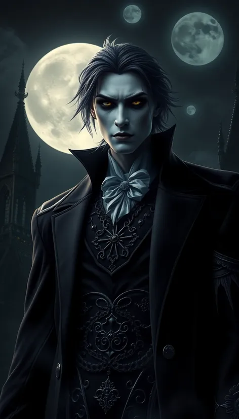 Vampire Noble MtG Art from Shadows over 