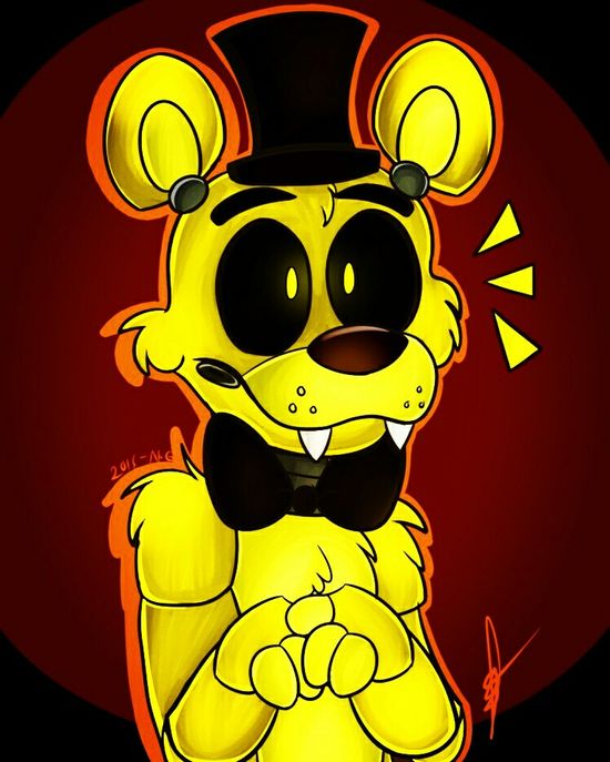 Golden Freddy Tapete 