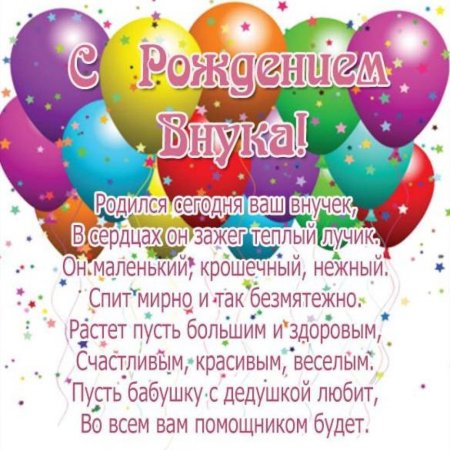 С днем рождения внука для бабушки гифки 17 шт