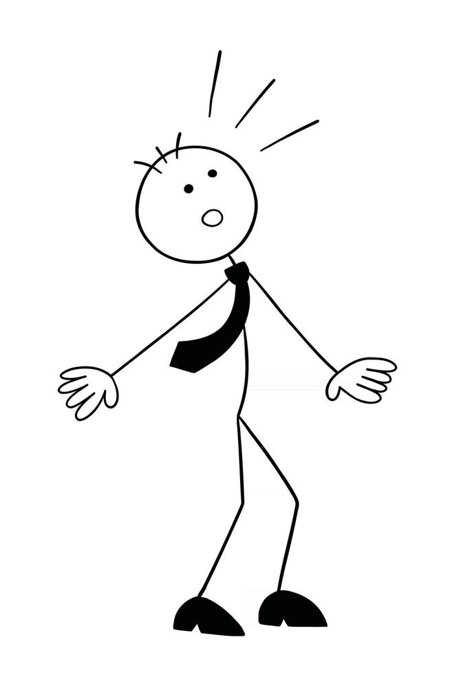 Free Angry Stickman Illustration