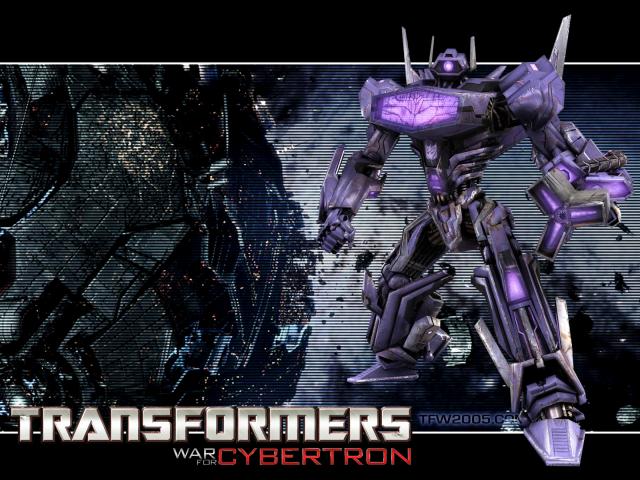 Evolution of Shockwave in Transformers Games 2007