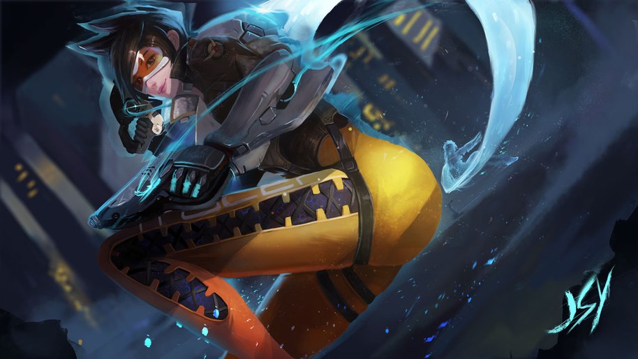 Tracer Overwatch Live Wallpaper 