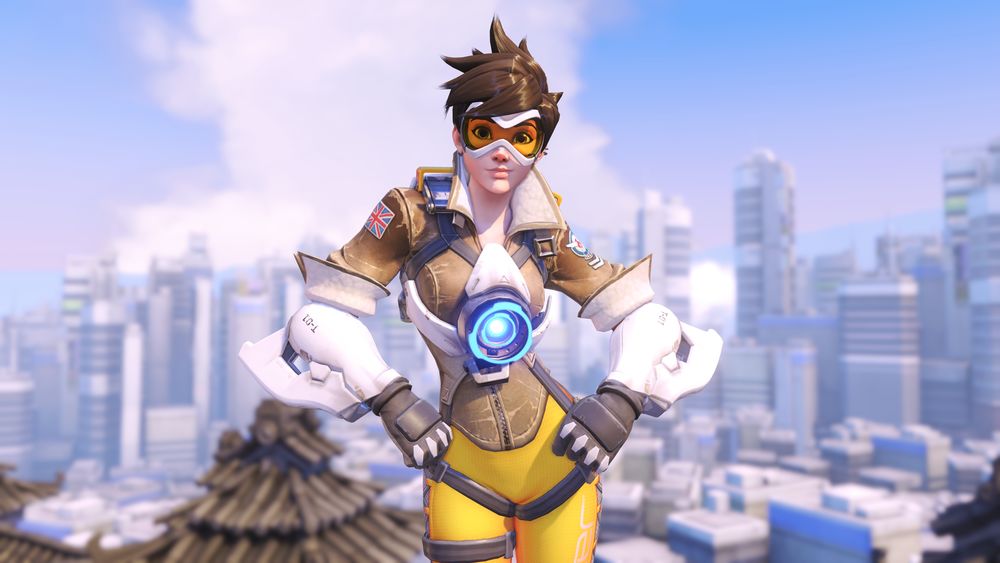 Tracer Overwatch Widowmaker Character Xbox 360, others 