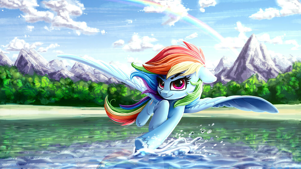 Фигурка Радуга Дэш Rainbow Dash Фанко 