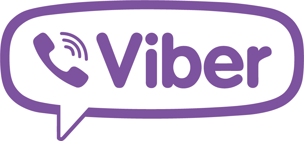 Набор Плоской Иконки Viber На Белом Фоне — стоковая векторная 