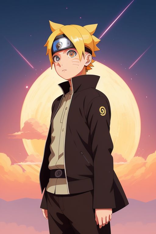 Boruto Uzumaki [Young Wind-Style User of the Leaf] by Itxchis 