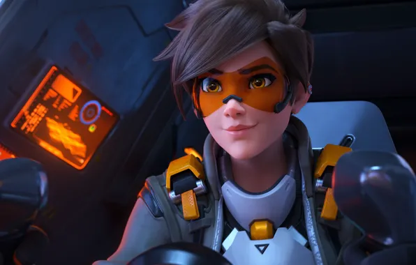 tracer overwatch artworks 4k iPhone Wallpapers