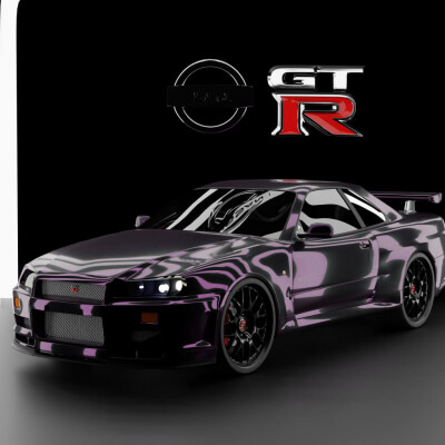 Nissan GTR R34 Живые обои от oyates 