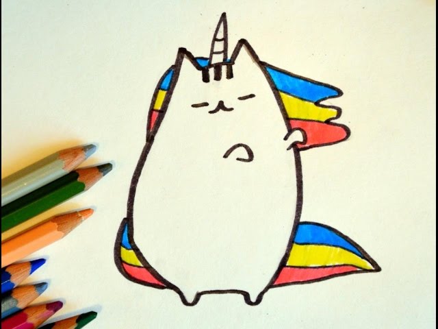 How To Draw The Pusheen Cat