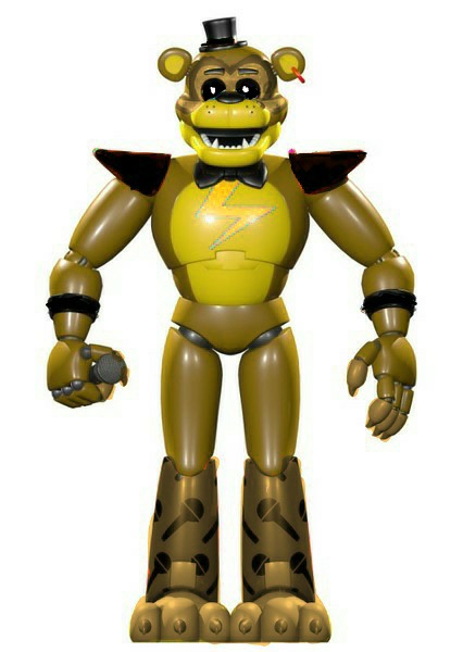 Fnaf Movie Golden Freddy PNG