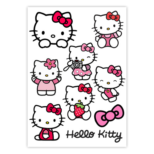 Hello Kitty Pink Decal Sticker 