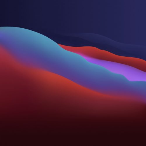 eine violettere Version des Mac OS Mojave-Hintergrundbilds 