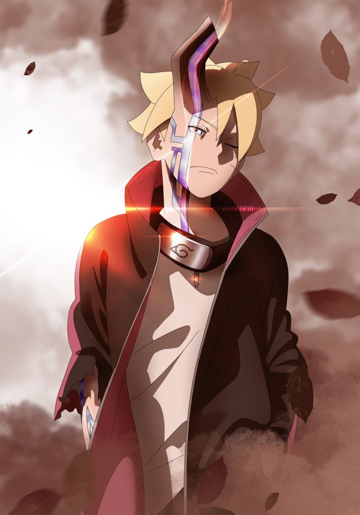 Boruto Naruto duo, an art print by Killumunaughty