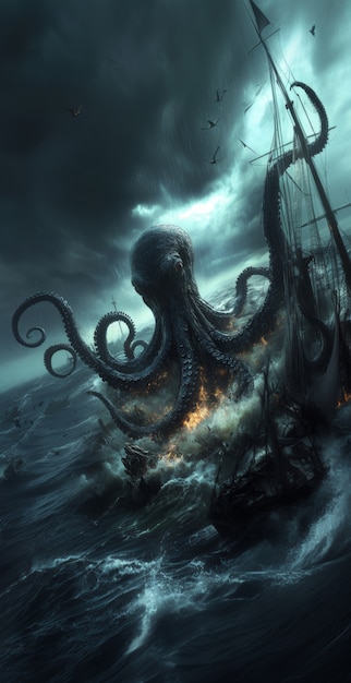 Kraken by CamusAltamirano on DeviantArt