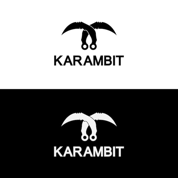 Knife Karambit Stock Illustrations 