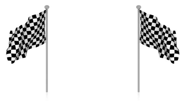 Racing flag vector