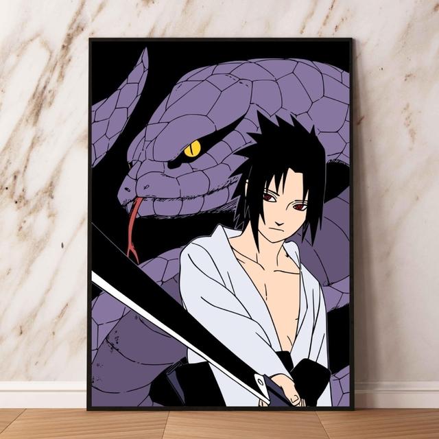 Home Decor Japanese Anime Naruto Cosplay Wall Scroll 