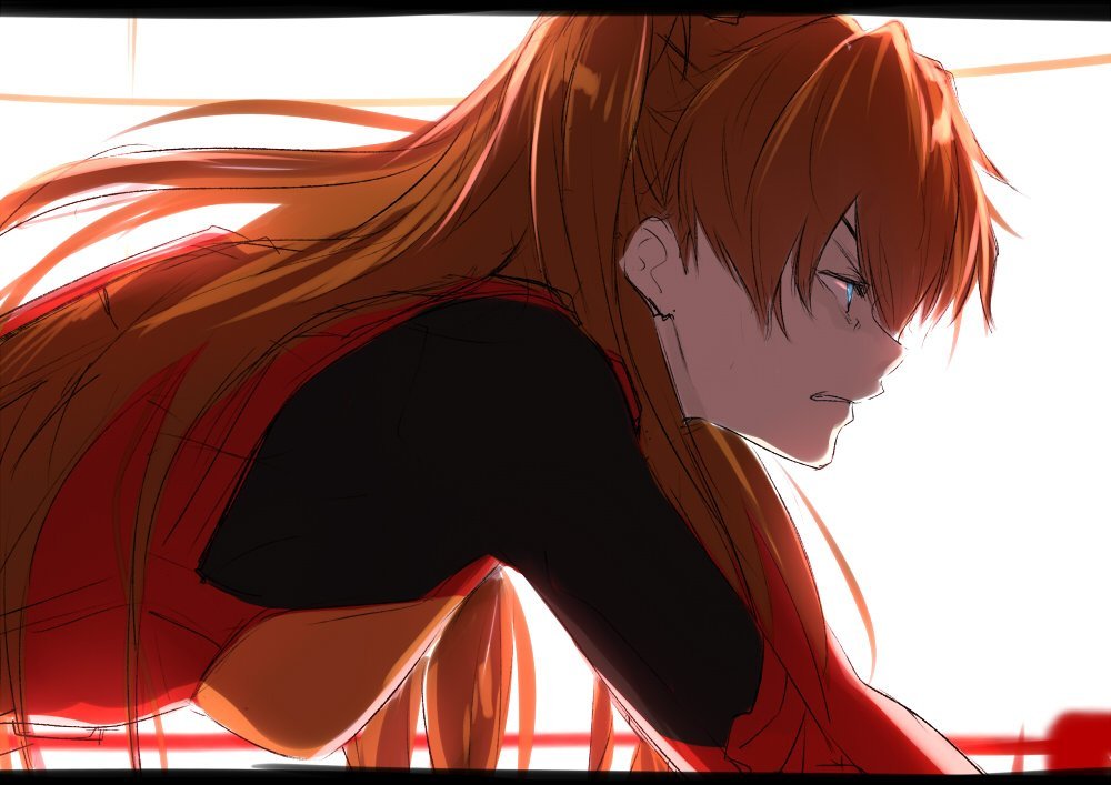 Фигурка Евангелион Аска Лэнгли / Evangelion Asuka 19см 